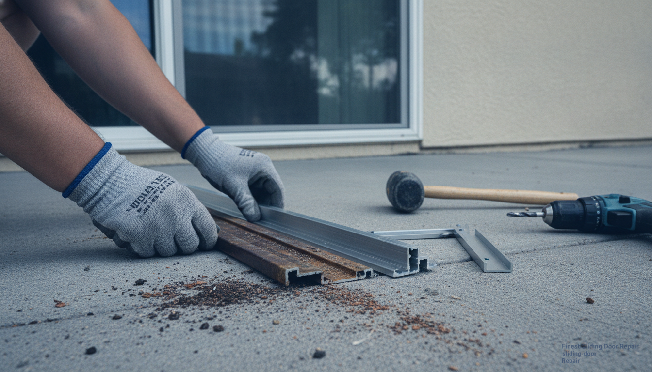 Sliding Door Track Repair & Replacement