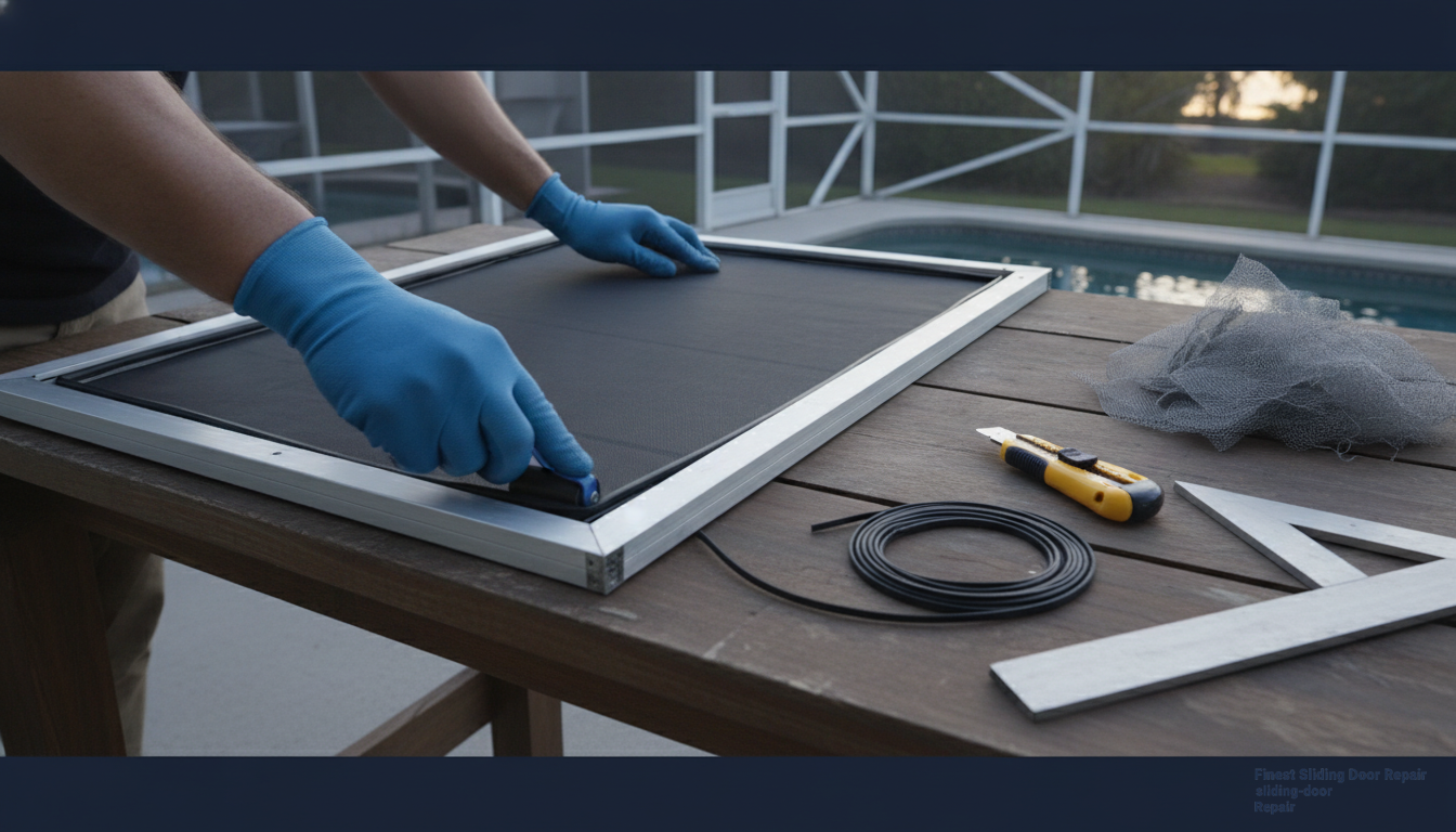 Sliding Screen Door Repair & Replacement