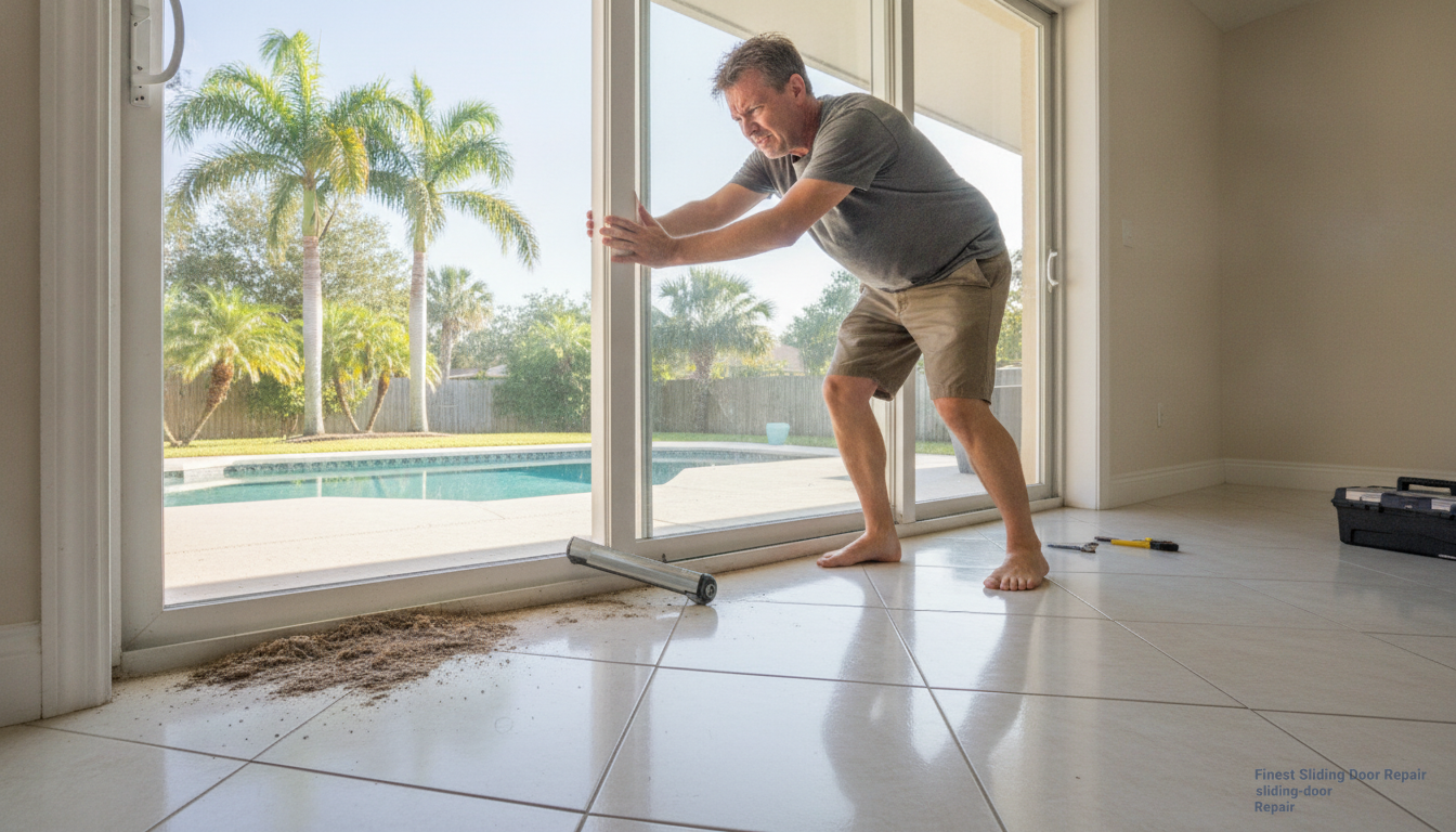 Why Your Orlando Sliding Door Is Hard to Open — and How to Fix It