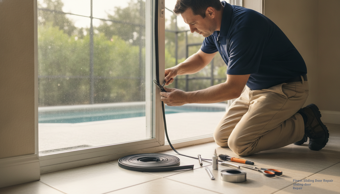 Sliding Door Weatherstripping Replacement
