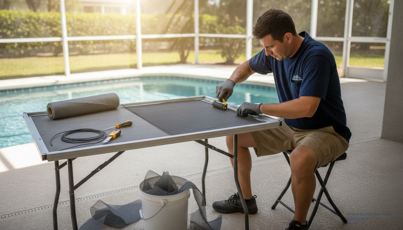 Sliding Screen Door Repair & Replacement