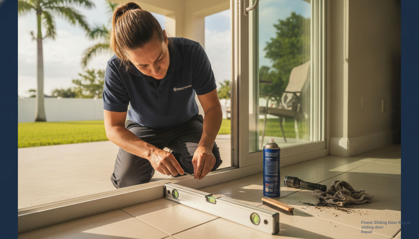 Sliding Door Adjustment & Tune-Up
